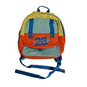 Disney American Tourister Mickey Child Size Backpack Carryon Luggage Bag READ